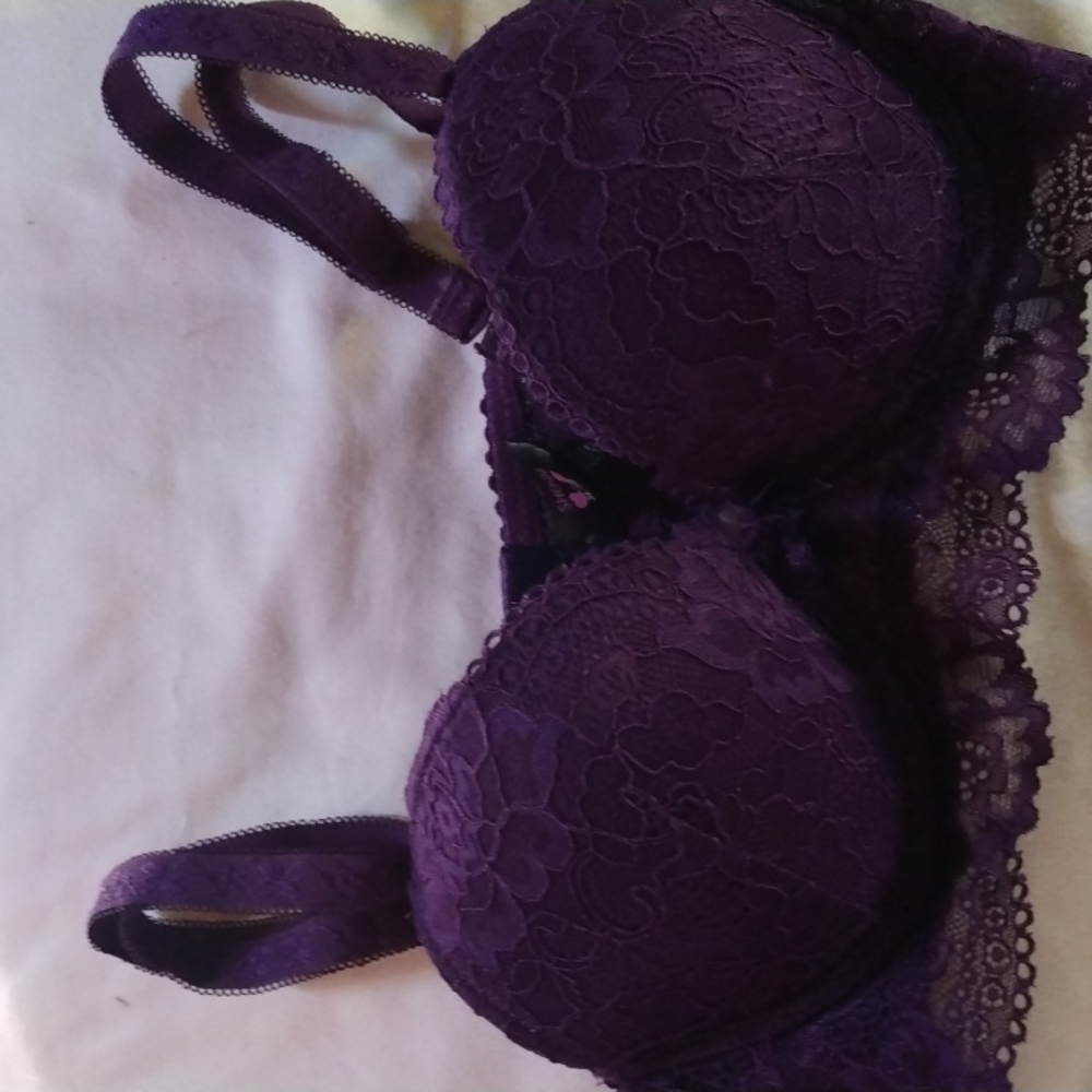 Shekini purple Push up bra 34B